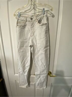 Cotton On High-Rise Cream Jeans